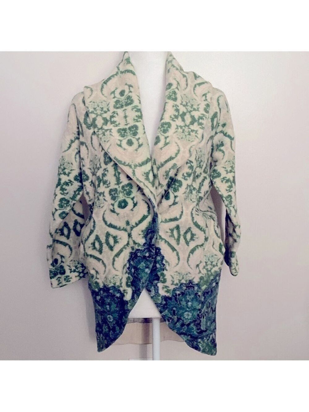 Moth anthropolgie tapestry wool jacket